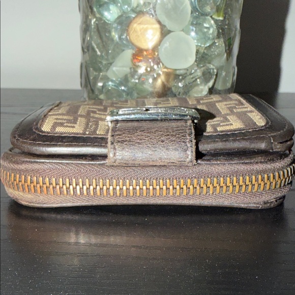 Fendi Monogram Brown and Tan Wallet - Picture 12 of 14